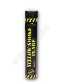 Yellow smoke flare